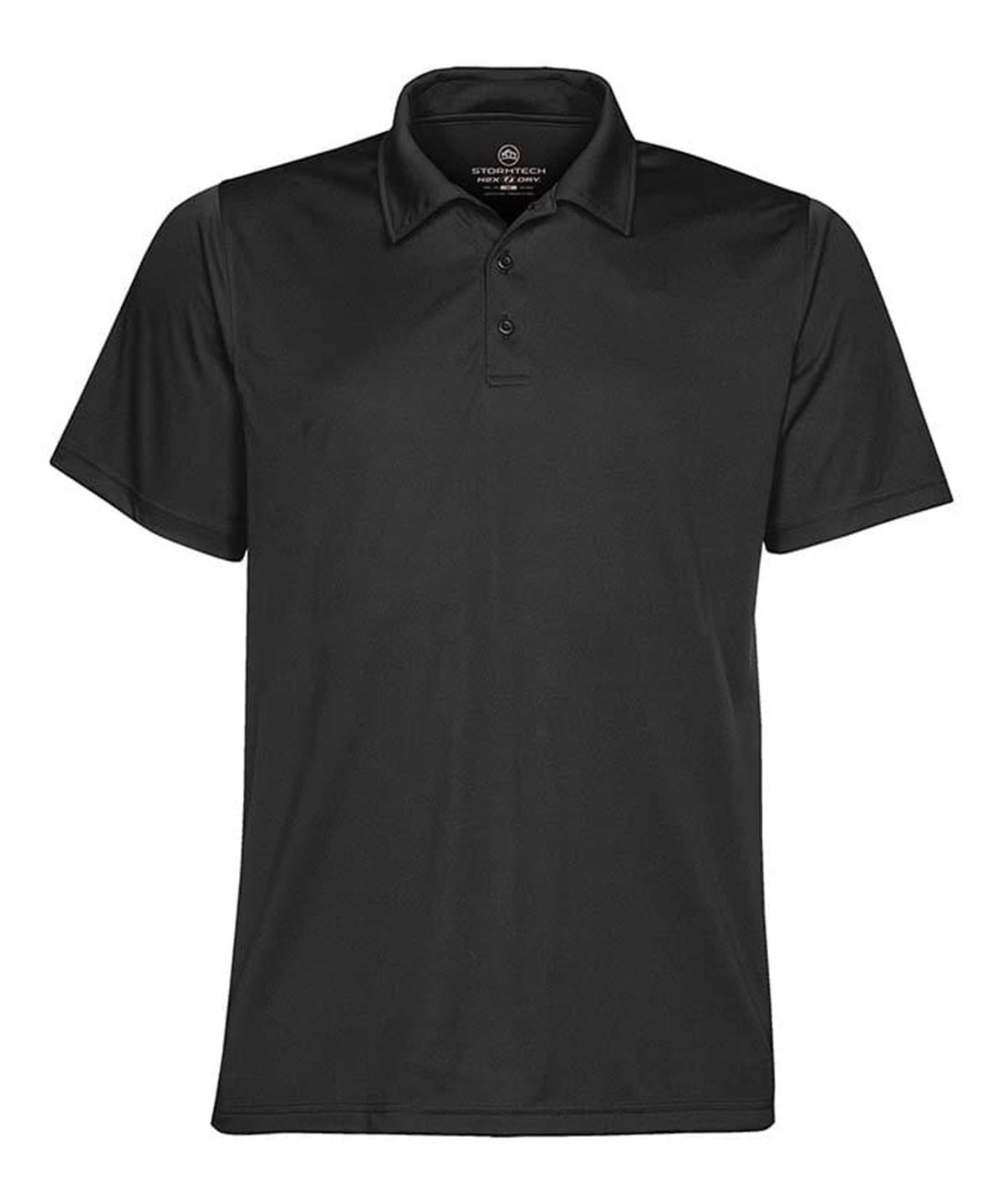 Sports performance polo - ST669 - Black - Customisable Polo Shirts