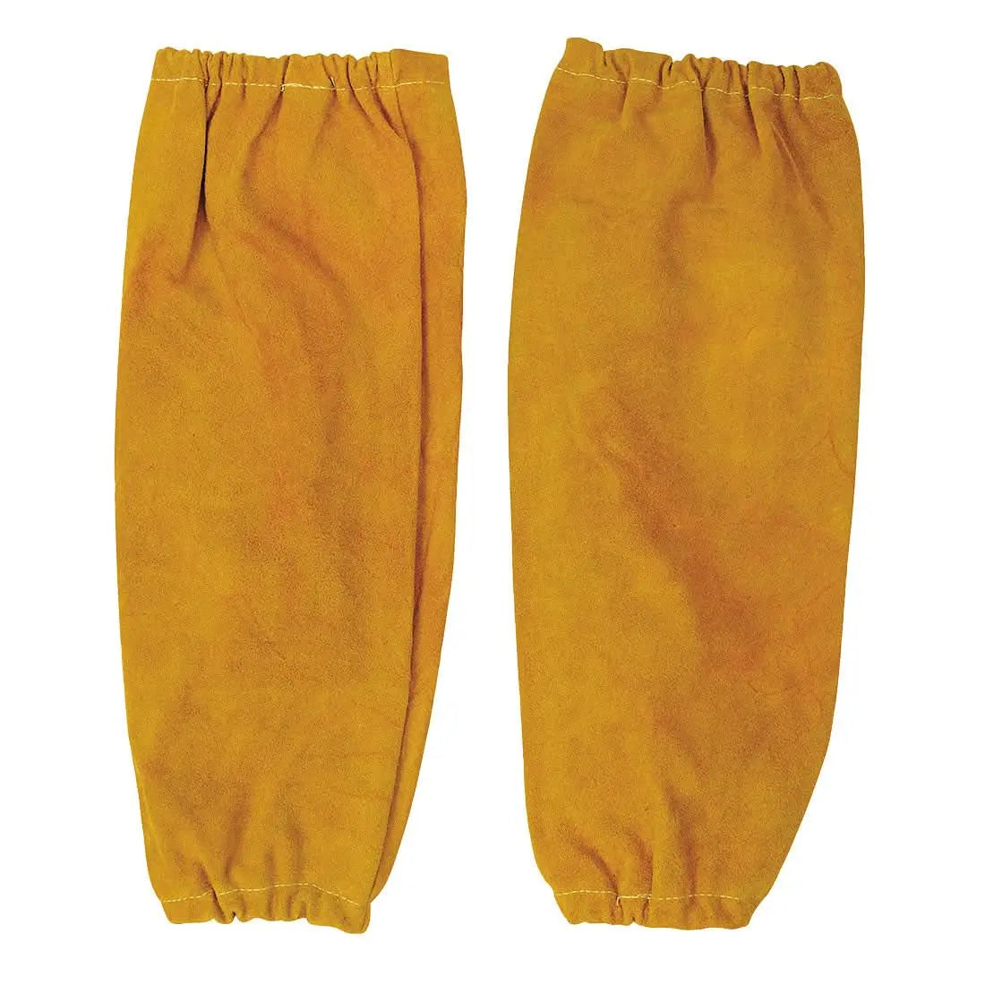 Fr Leather Welding Sleeves Sw20 - Tan - Customisable Flame Resistant Accessories