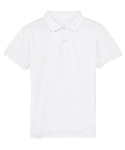 Stanley/Stella Mini sprinter kids polo STPK908 SX117 - White - Customisable Polos