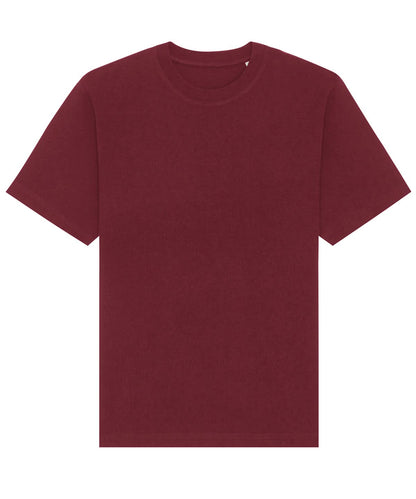 Stanley/Stella Freestyler relaxed heavy t shirt STTU788 SX142 - Burgundy - Customisable T-Shirt