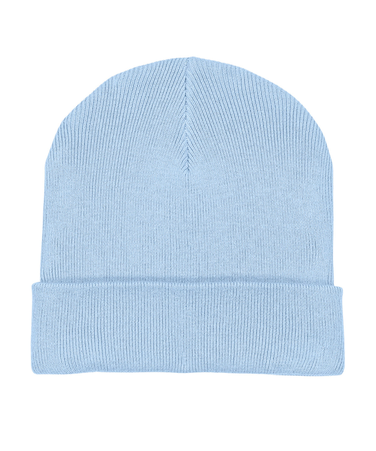 Rib beanie in unisex fit (STAU772) - SX146 - Blue Soul One size - Customisable Beanies
