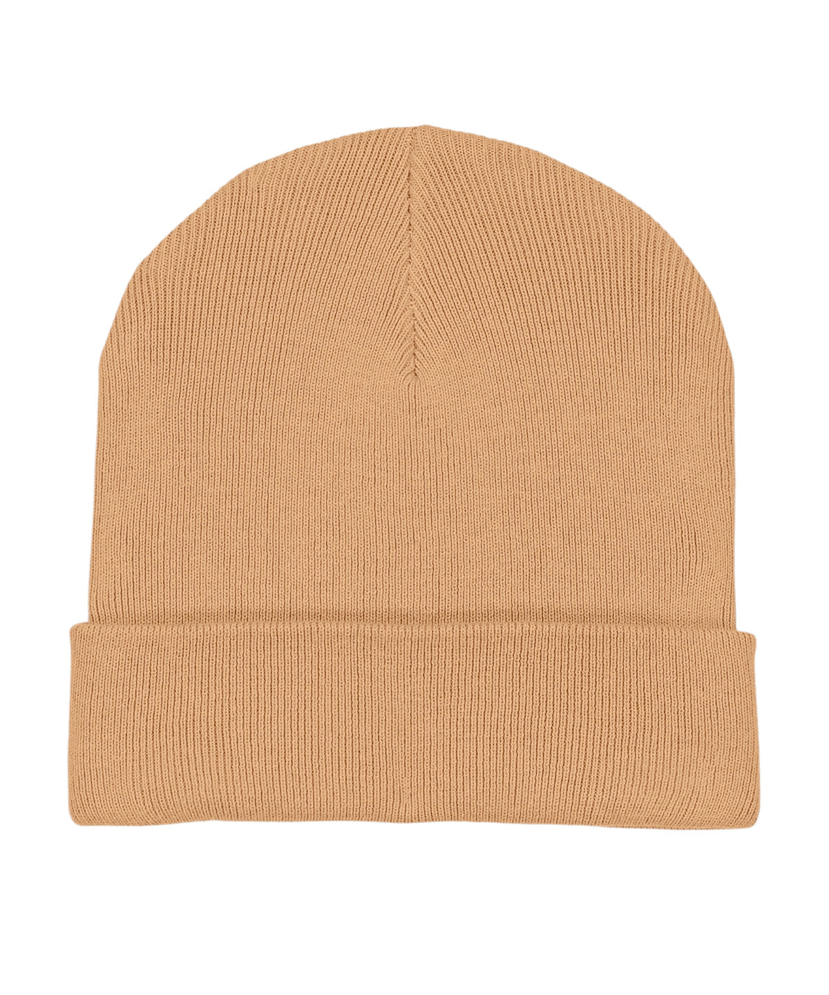 Rib beanie in unisex fit (STAU772) - SX146 - Latte One size - Customisable Beanies