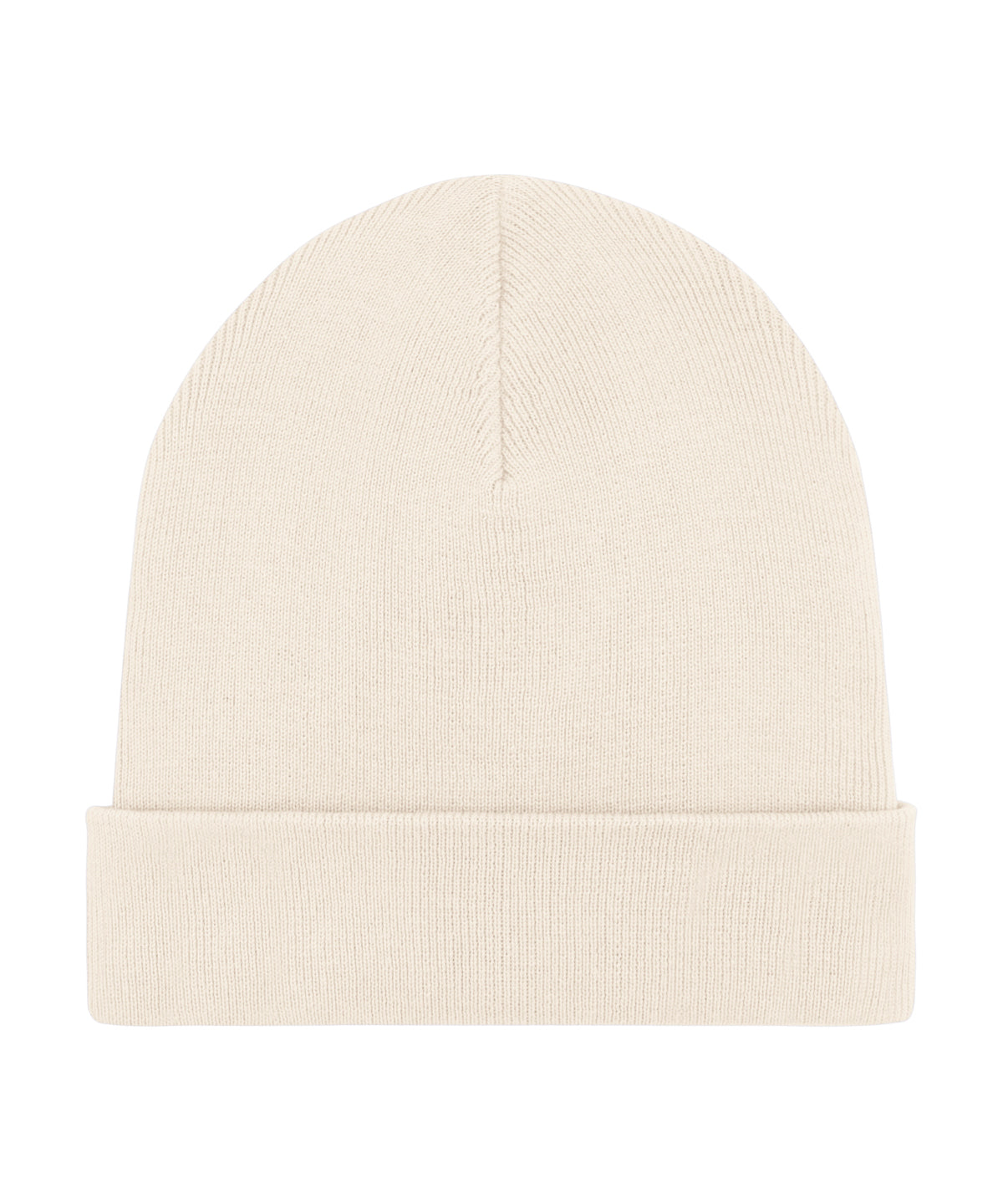 Rib beanie in unisex fit (STAU772) - SX146 - Natural One size - Customisable Beanies