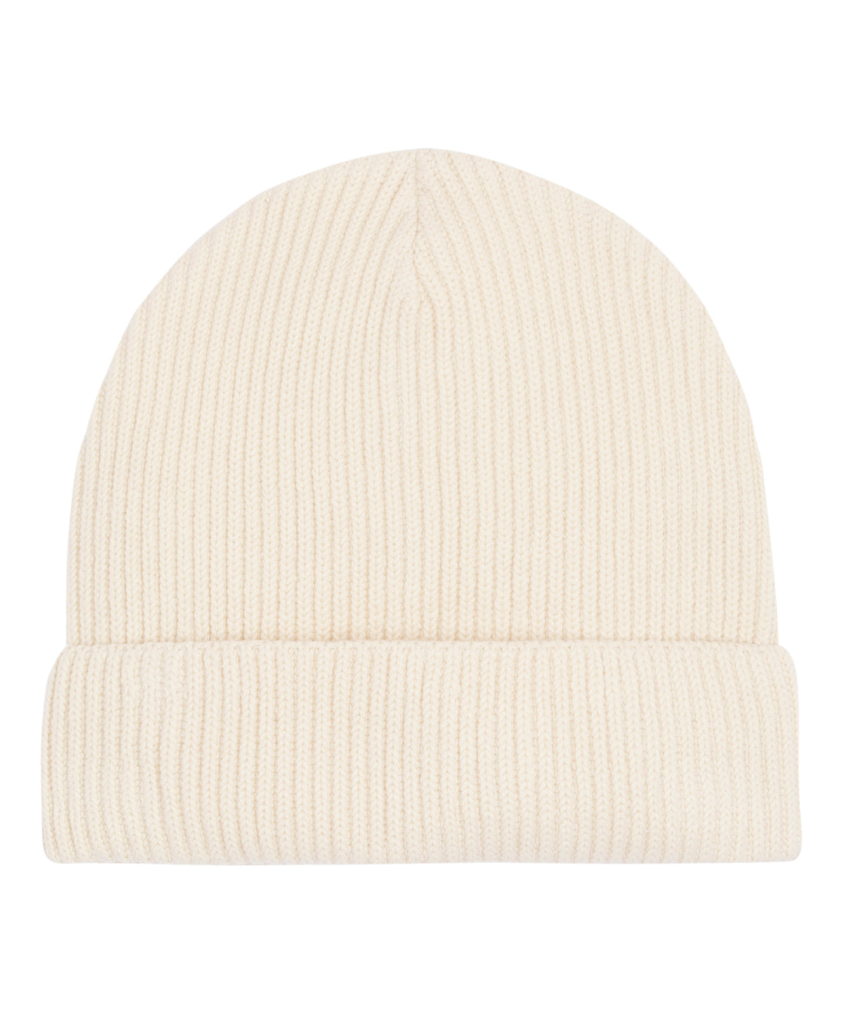 Fisherman beanie in unisex fit (STAU771) - SX147 - Natural One size - Customisable Beanies