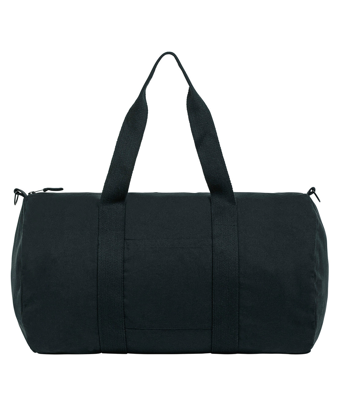 Duffle bag with canvas fabric (STAU892) - SX162 - Black One size - Customisable Bags