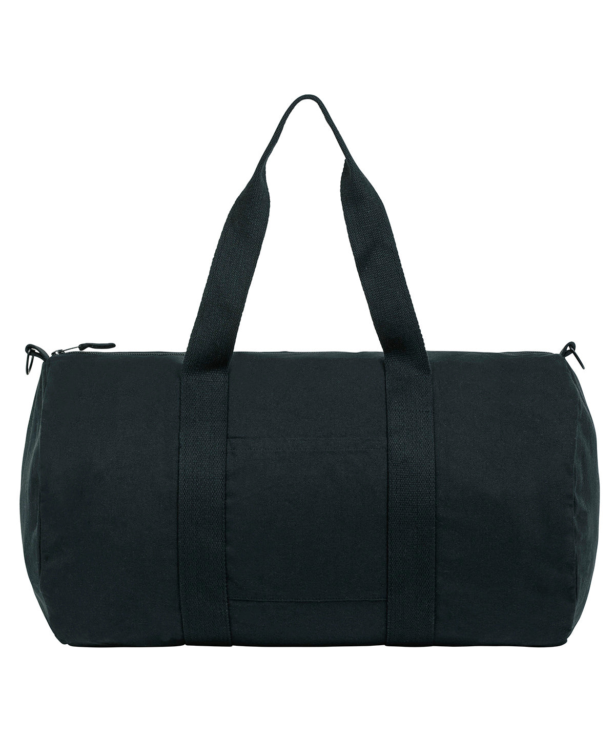 Duffle bag with canvas fabric (STAU892) - SX162 - Black One size - Customisable Bags