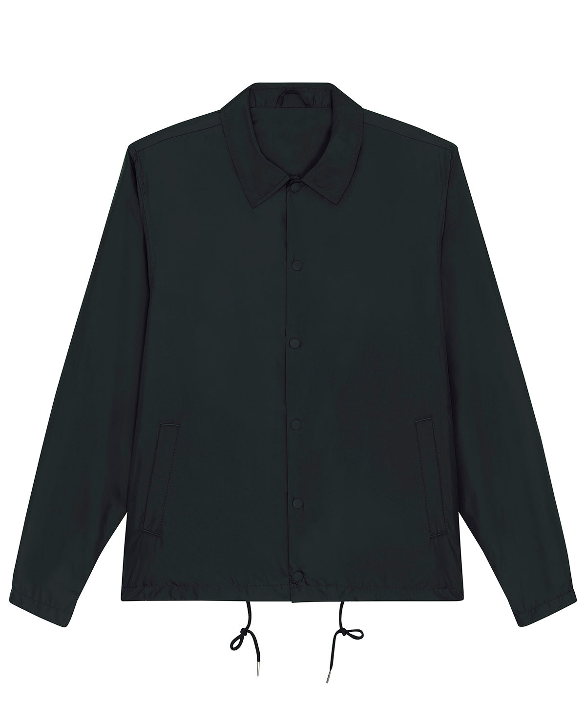 Coacher casual jacket (STJU833) - SX176 - Black - Customisable Jackets