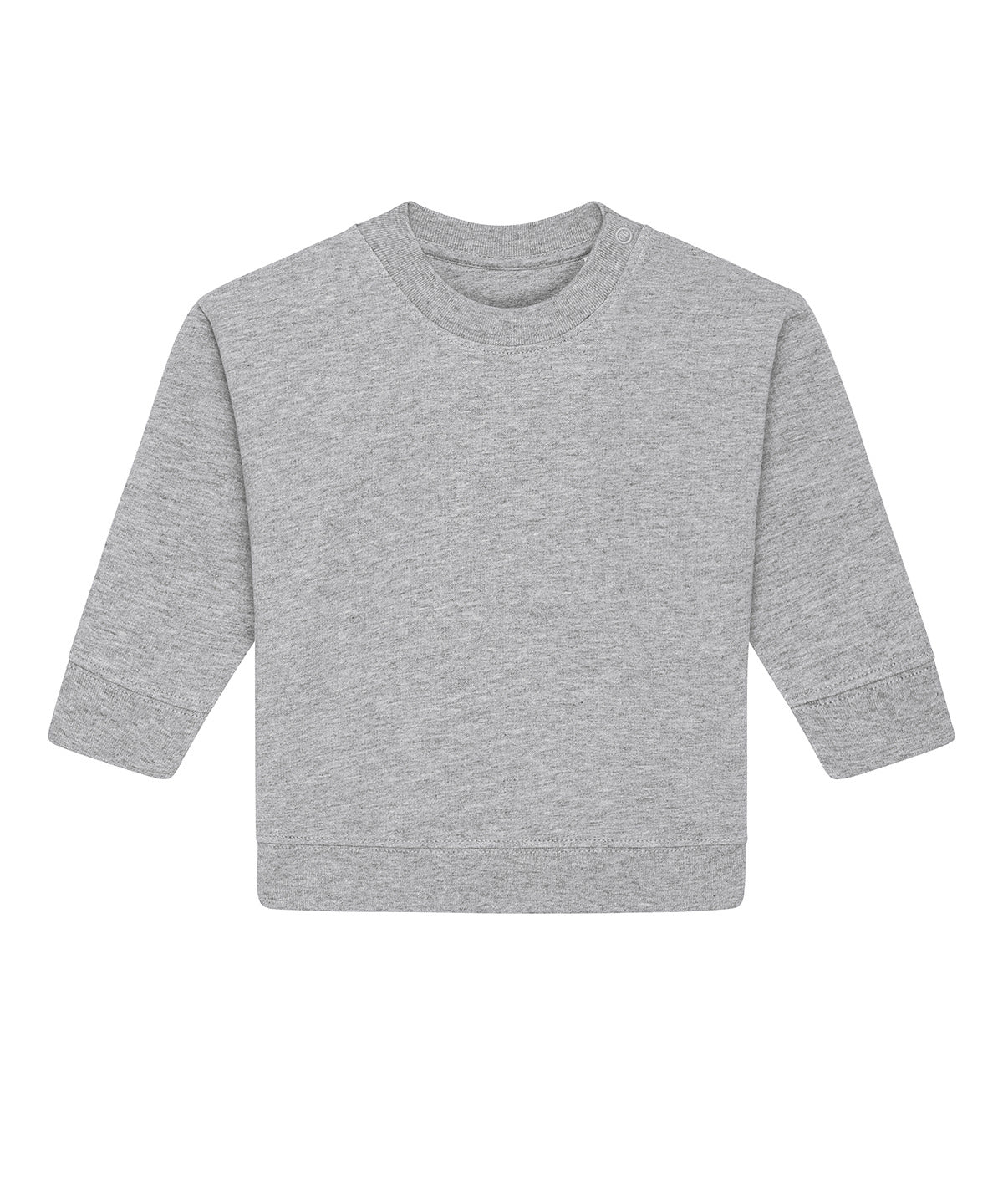 Baby Changer terry crew neck sweatshirt (STSB920) - SX187 - Heather Grey - Customisable Sweatshirts