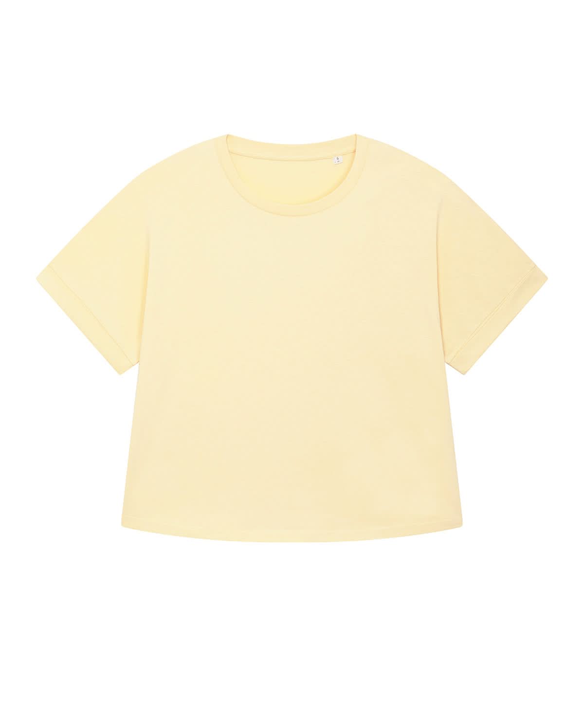 Stanley/Stella Stella Collider oversized womens t shirt STTW089 SX198 - Butter - Customisable T-Shirt