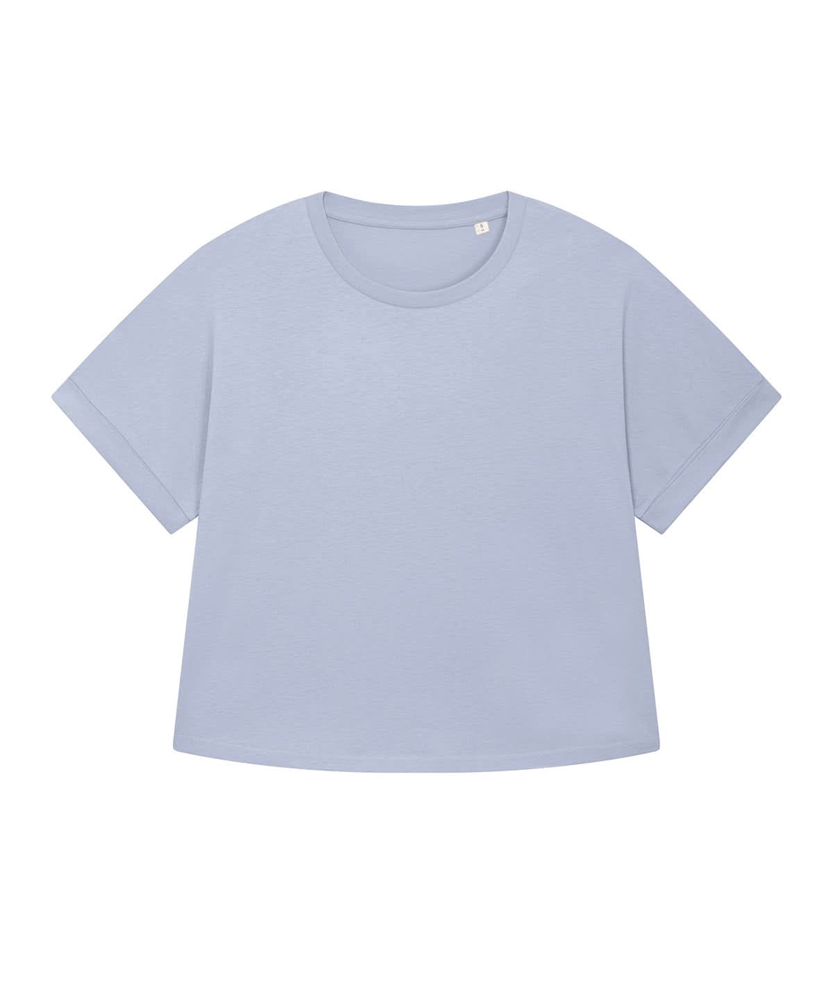 Stanley/Stella Stella Collider oversized womens t shirt STTW089 SX198 - Serene Blue - Customisable T-Shirt