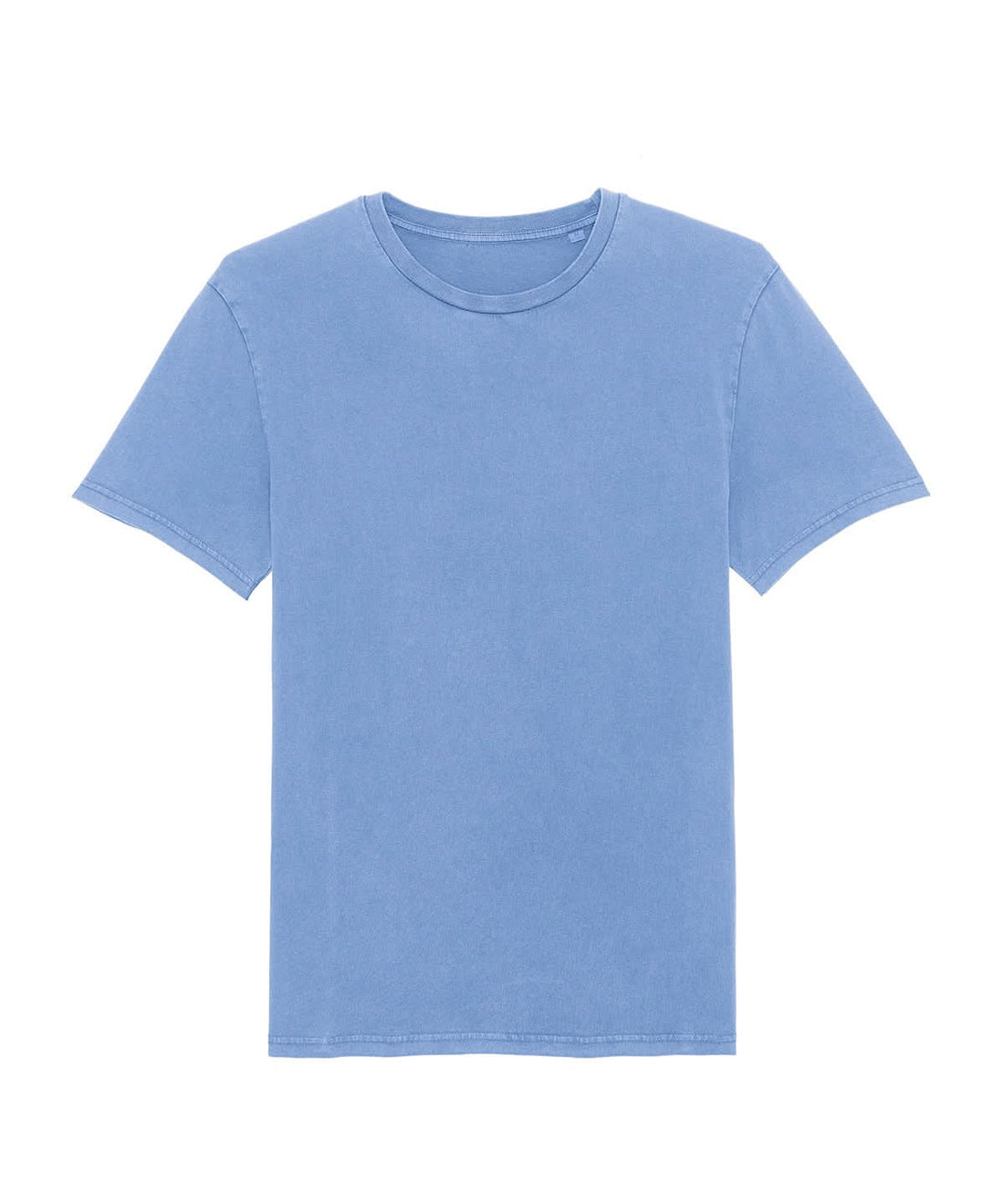 Stanley/Stella Unisex Crafter Iconic Mid Light T Shirt STTU170 Garment Dyed Swimmer Blue SX236 - Garment Dyed Swimmer Blue - Customisable T-Shirt