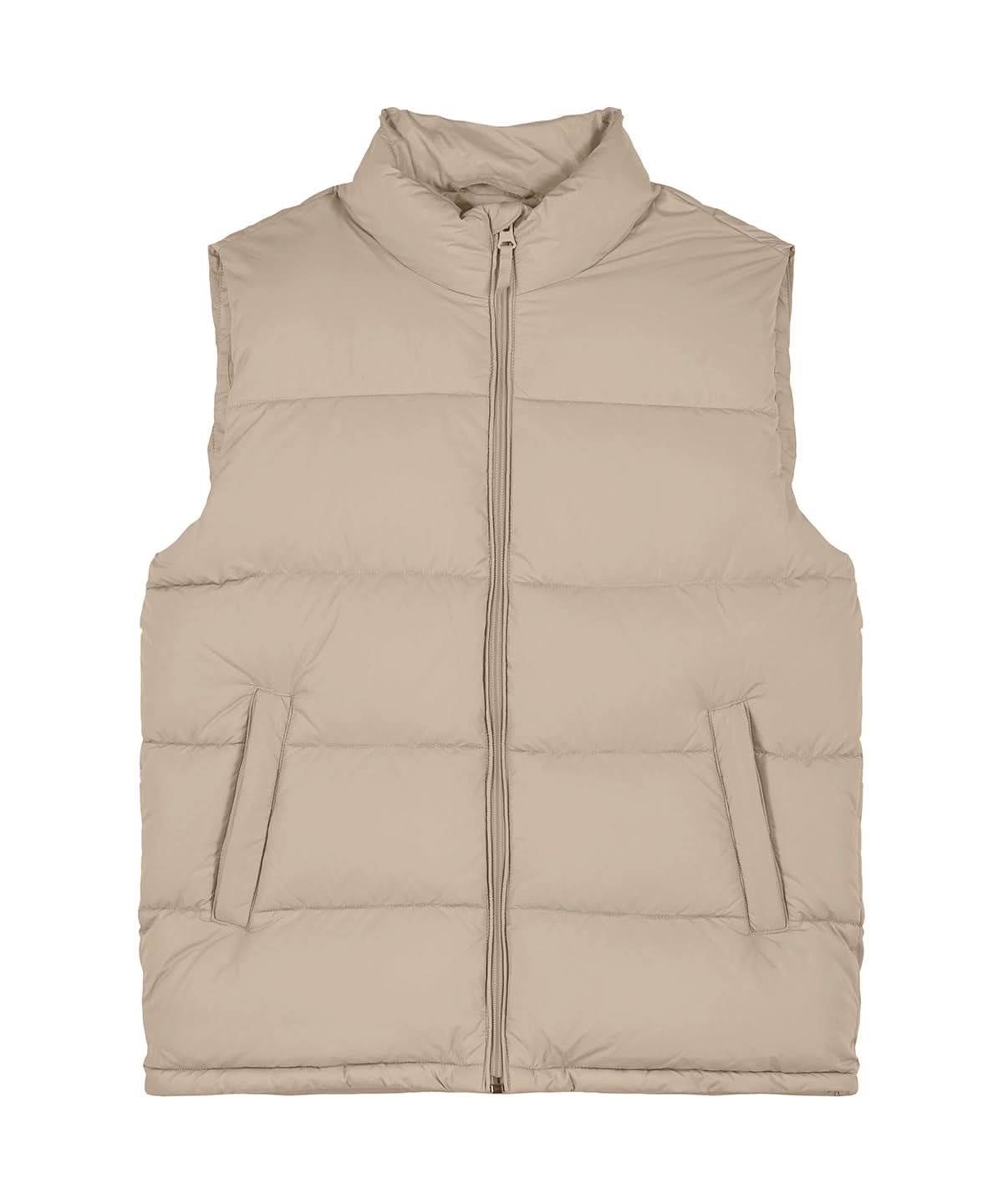 Stanley/Stella Padded puffer gilet STJU250 SX248 - Desert Dust - Customisable Bodywarmers