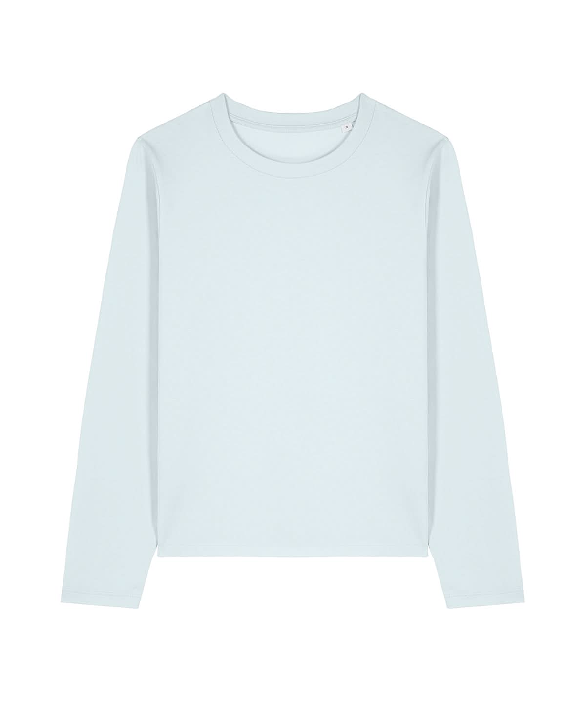 Stanley/Stella Stella Muser long sleeve STTW219 SX262 - Blue Ice - Customisable T-Shirt