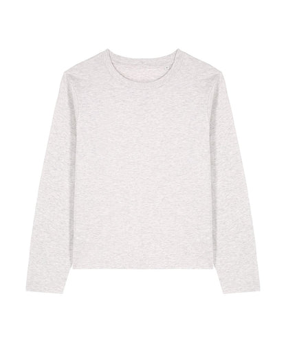 Stanley/Stella Stella Muser long sleeve STTW219 SX262 - Cool Heather Grey - Customisable T-Shirt