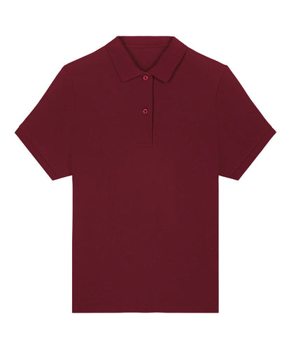 Stanley/Stella Stella Coaster STPW977 SX265 - Burgundy - Customisable Polos