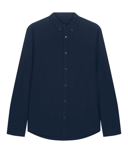 Stanley/Stella Stanley Oxford shirt STWM968 SX269 - French Navy - Customisable Shirts