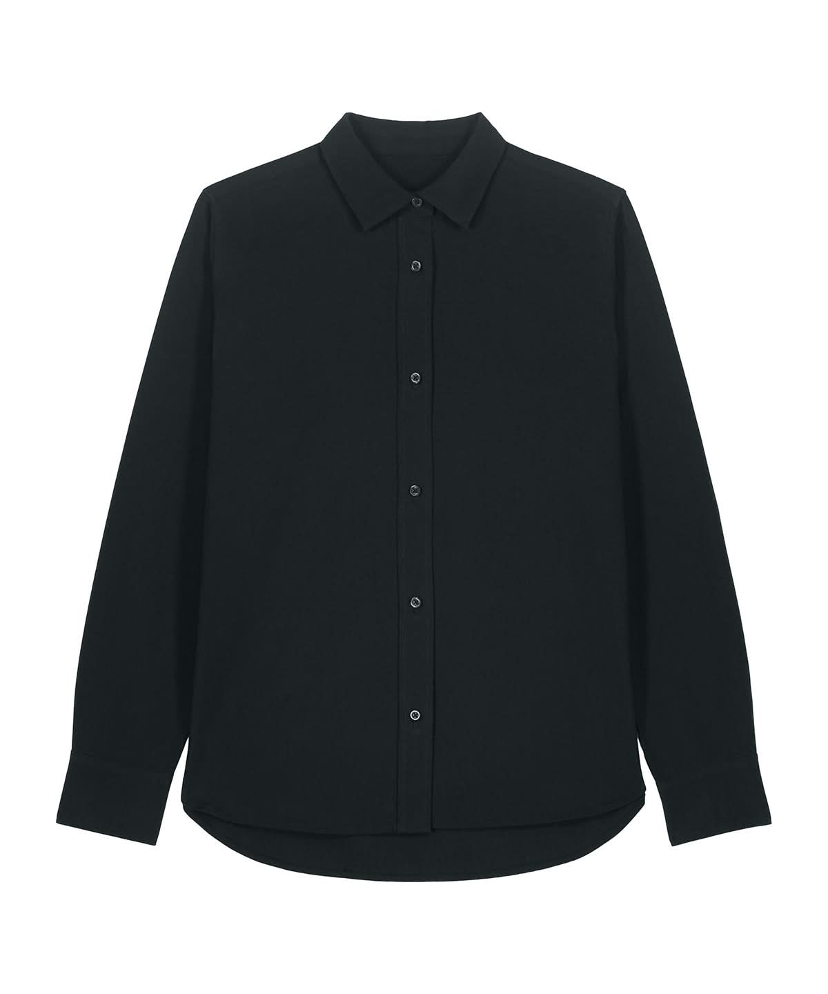 Stanley/Stella Stella Oxford shirt STWW971 SX270 - Black - Customisable Shirts
