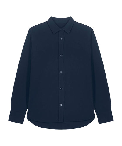 Stanley/Stella Stella Oxford shirt STWW971 SX270 - French Navy - Customisable Shirts