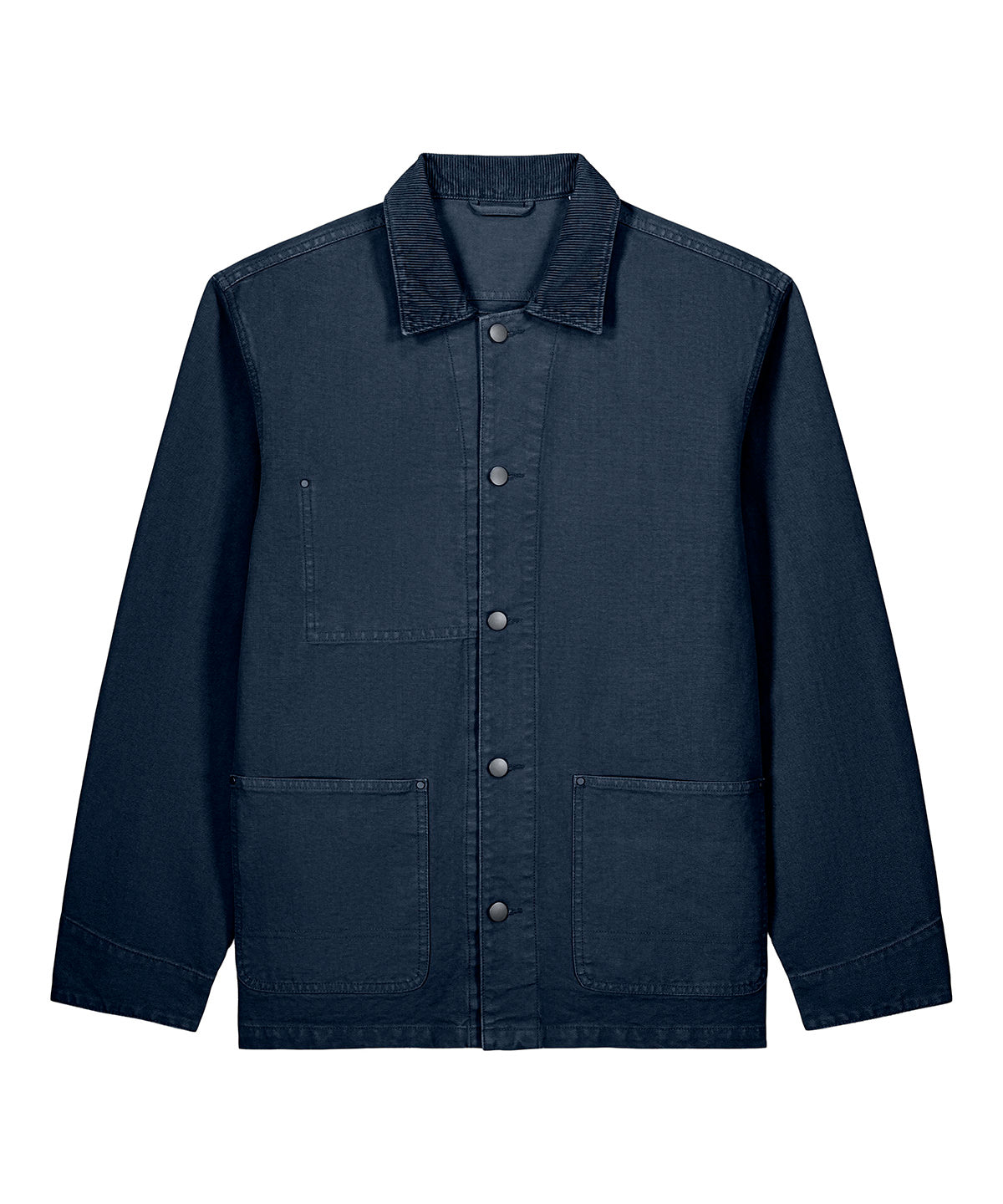 Chore jacket (STJU294) - SX318 - Garment Dyed Navy - Customisable Jackets