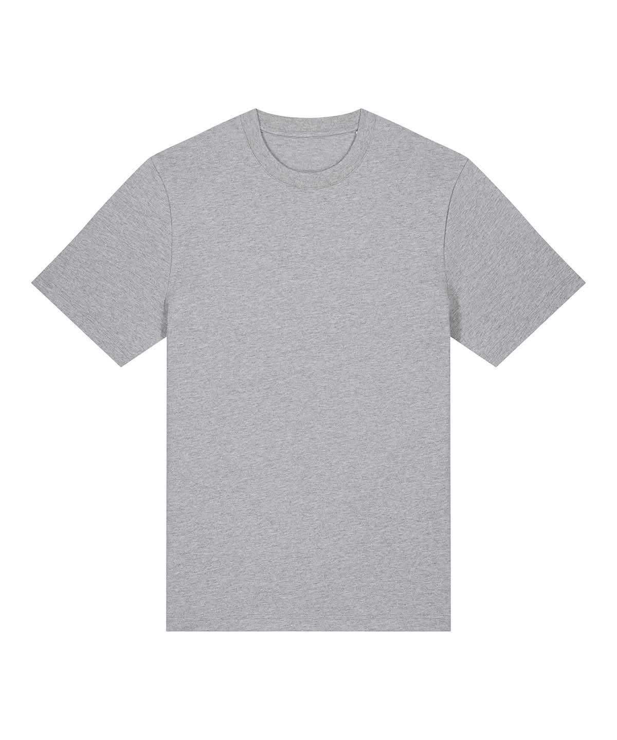 Stanley/Stella Unisex Sparker 20 Heavy T Shirt STTU171 Heather Grey SX714 - Heather Grey - Customisable T-Shirt
