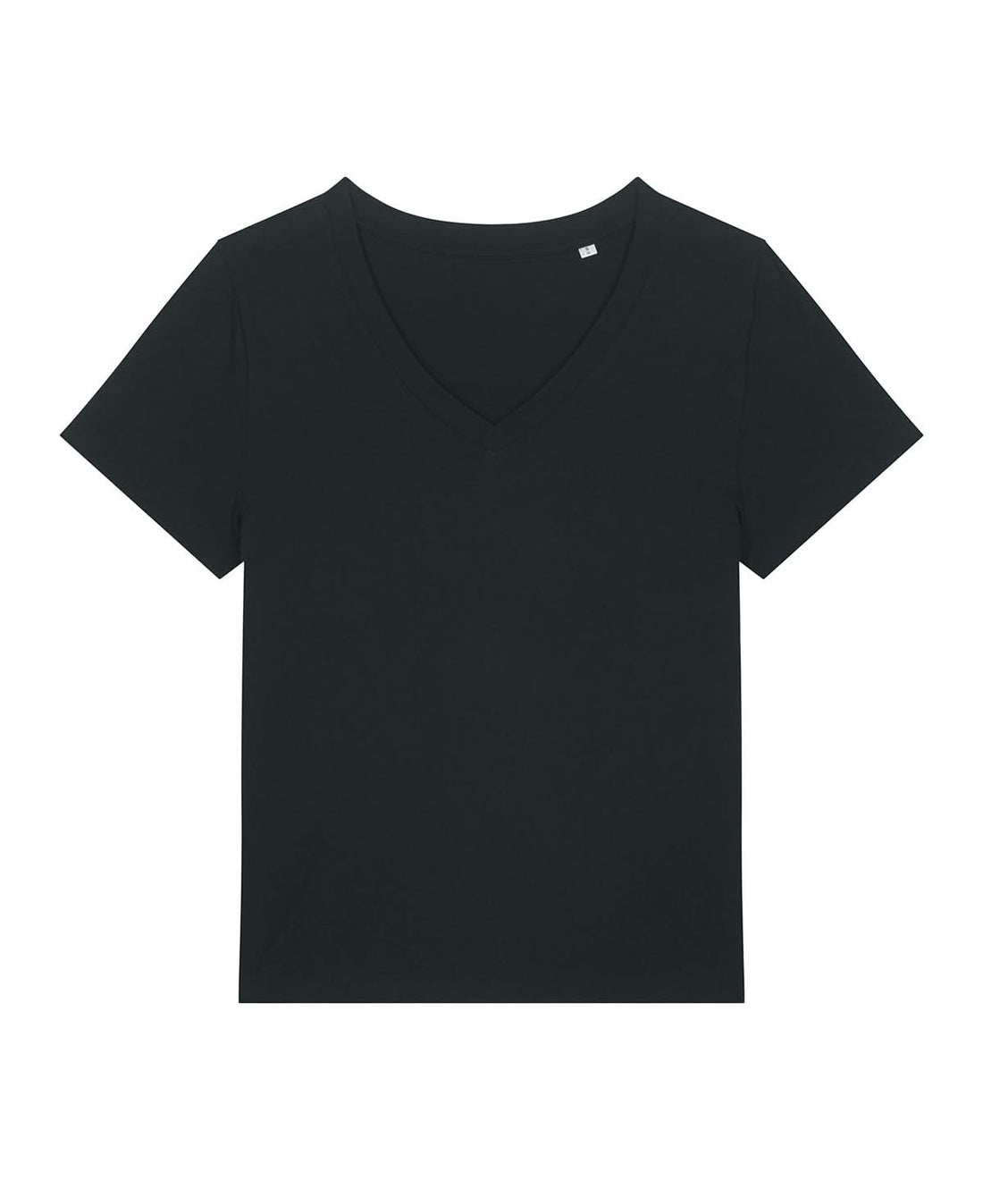 Stanley/Stella Womens Stella Isla v neck t shirt STTW176 SX720 - Black - Customisable T-Shirt