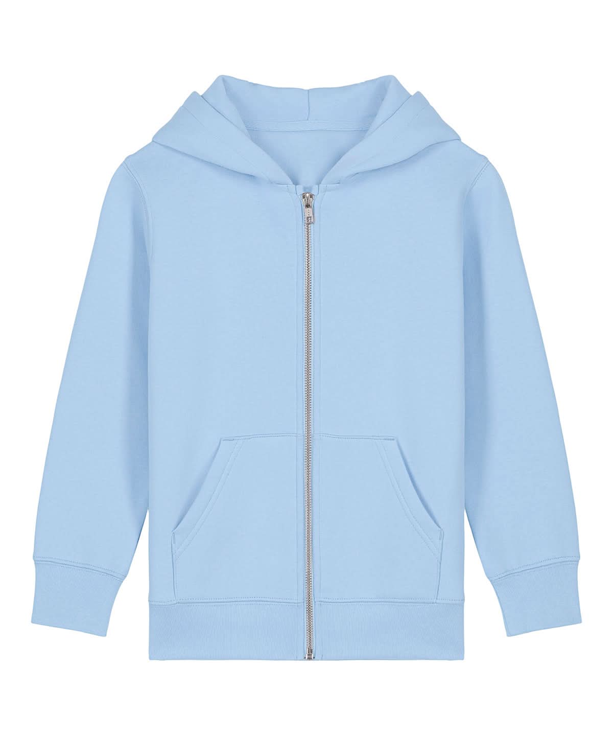 Stanley/Stella Kids Mini Cultivator 20 iconic zip thru hoodie sweatshirt STSK182 SX749 - Blue Soul - Customisable Hoodies
