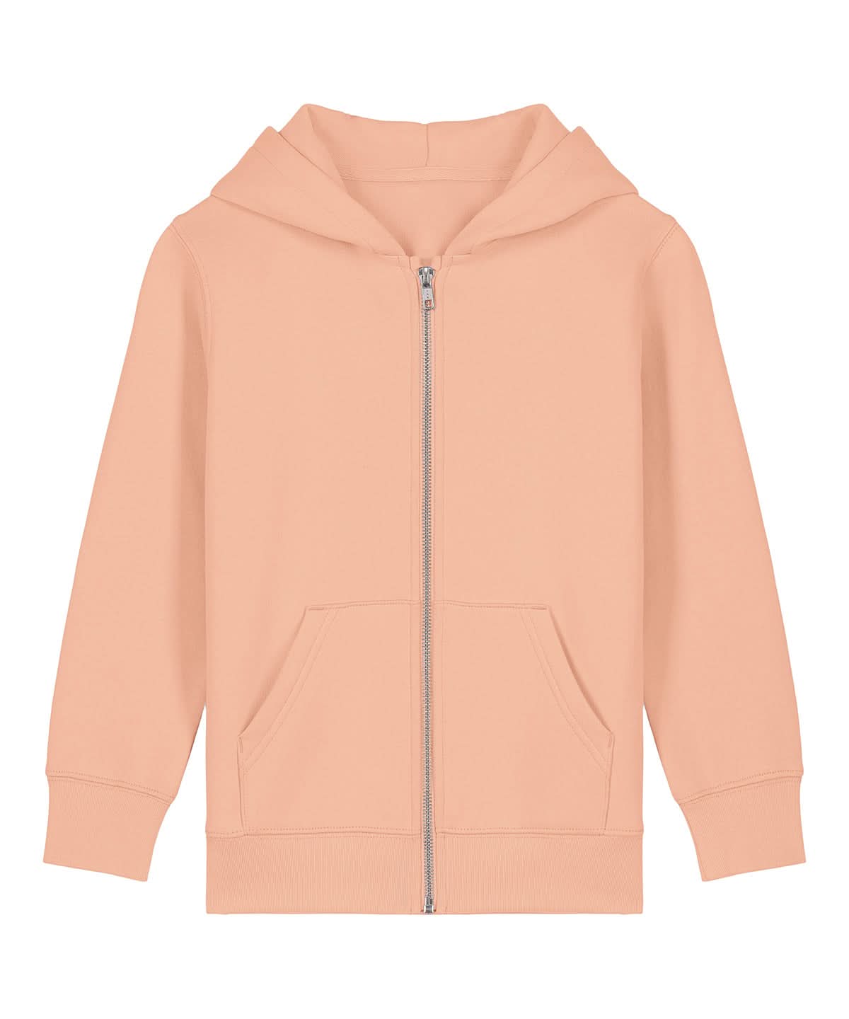 Stanley/Stella Kids Mini Cultivator 20 iconic zip thru hoodie sweatshirt STSK182 SX749 - Fraiche Peche - Customisable Hoodies