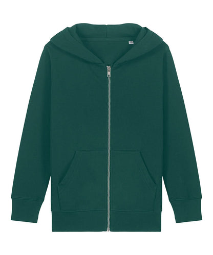 Stanley/Stella Kids Mini Cultivator 20 iconic zip thru hoodie sweatshirt STSK182 SX749 - Glazed Green - Customisable Hoodies