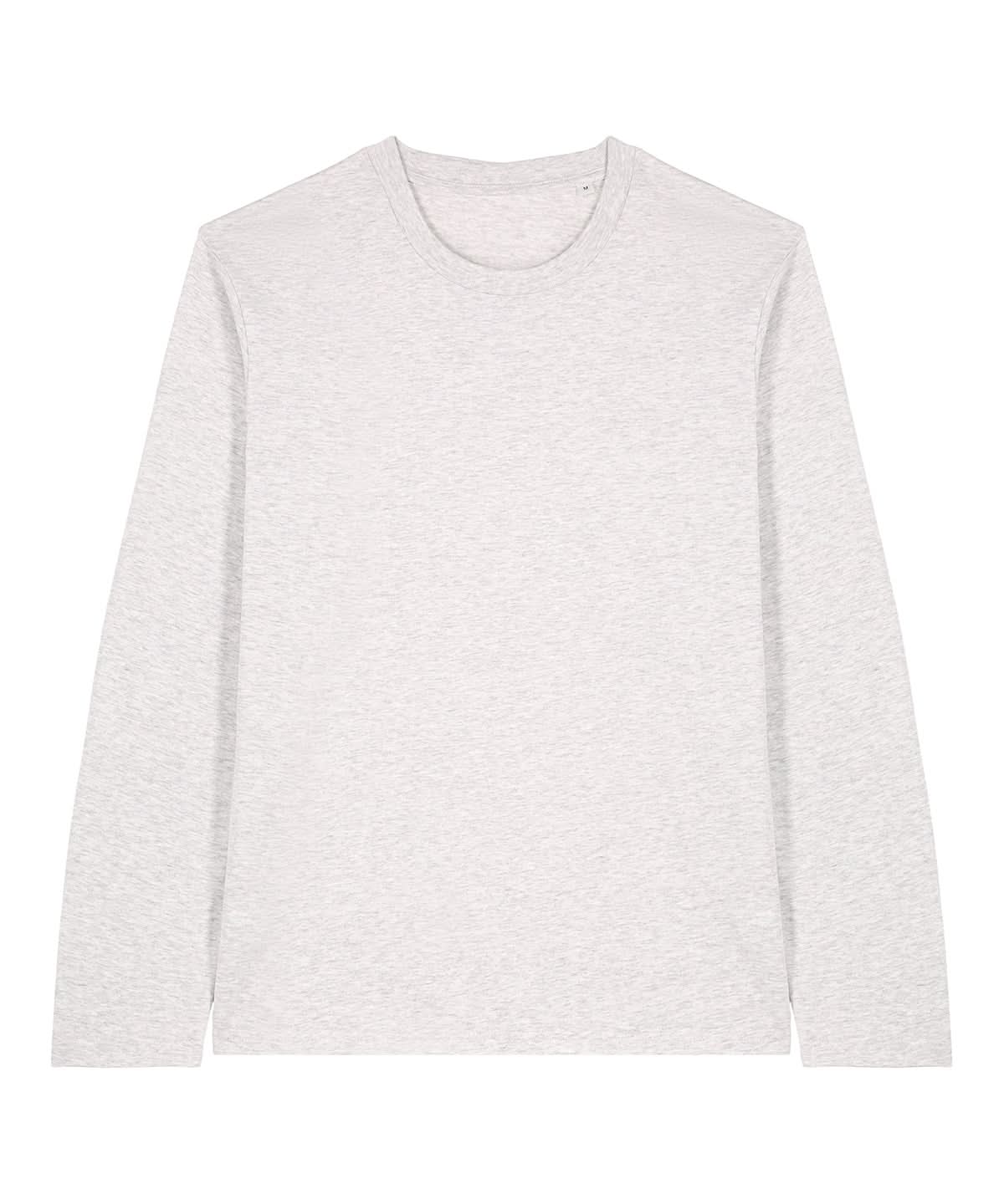 Stanley/Stella Creator 20 long sleeve STTU199 SX750 - Cool Heather Grey - Customisable T-Shirt