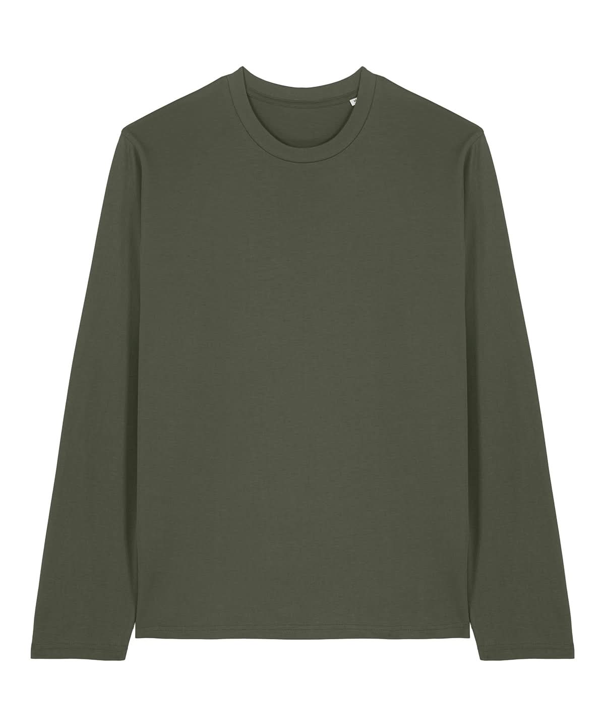 Stanley/Stella Creator 20 long sleeve STTU199 SX750 - Khaki - Customisable T-Shirt