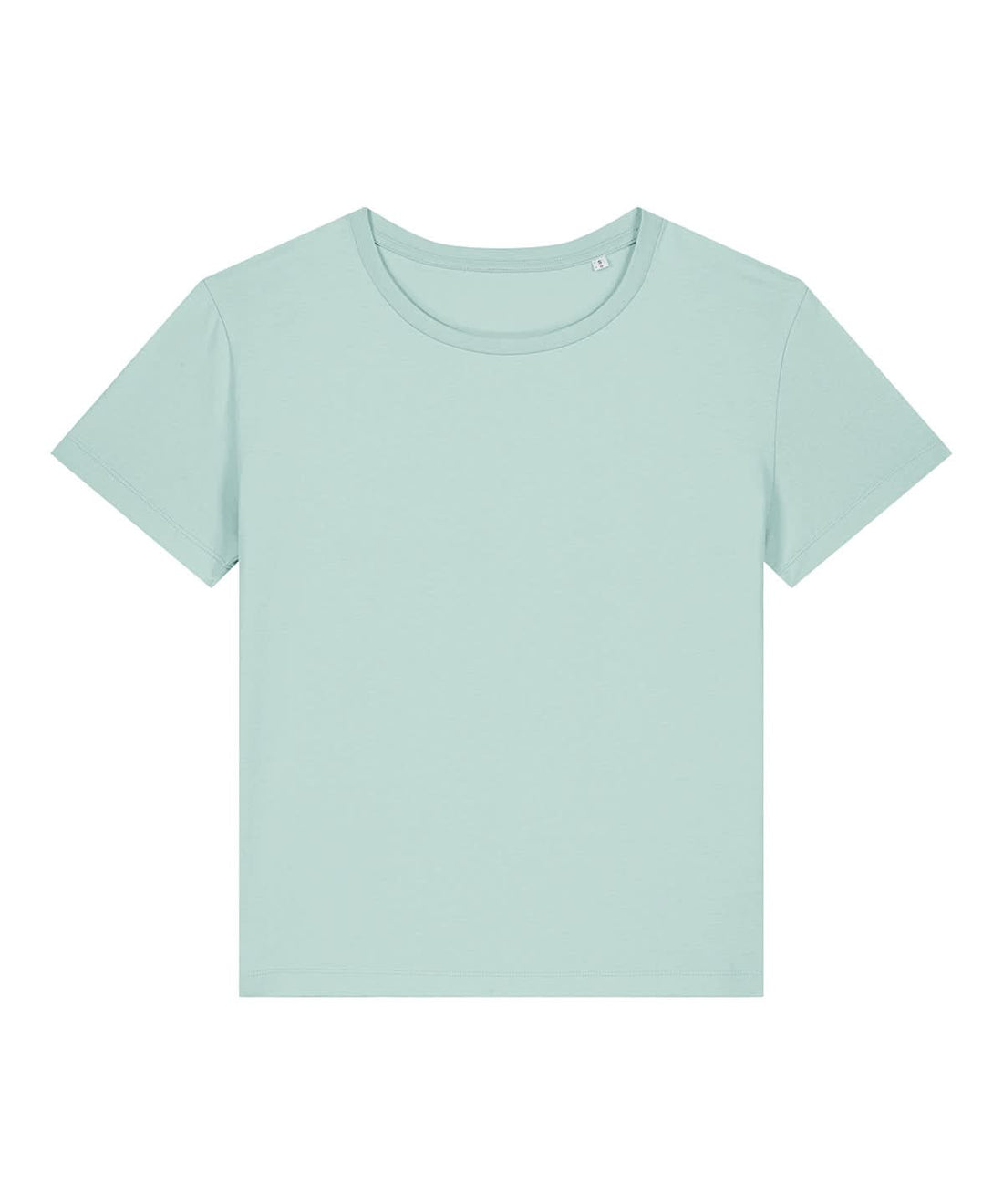Stanley/Stella Womens Stella Serena Iconic Mid Light T Shirt STTW173 Caribbean Blue SX781 - Caribbean Blue - Customisable T-Shirt