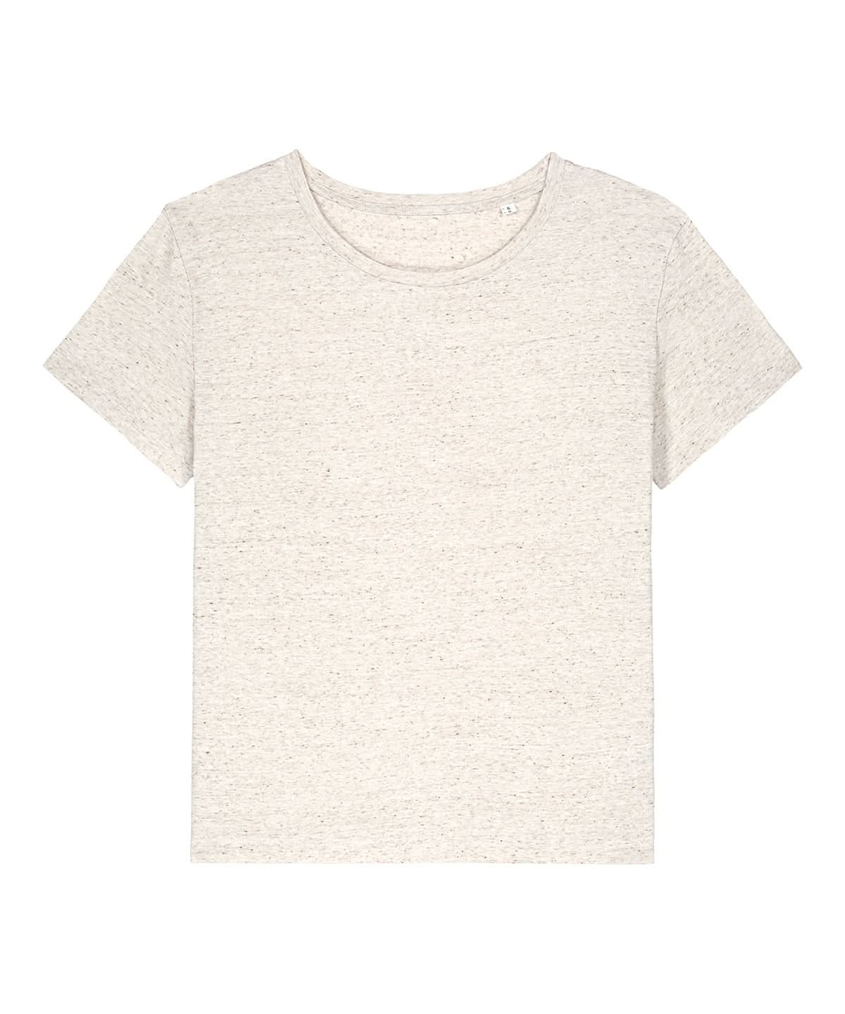 Stanley/Stella Womens Stella Serena Iconic Mid Light T Shirt STTW173 Eco Heather SX781 - Eco Heather - Customisable T-Shirt