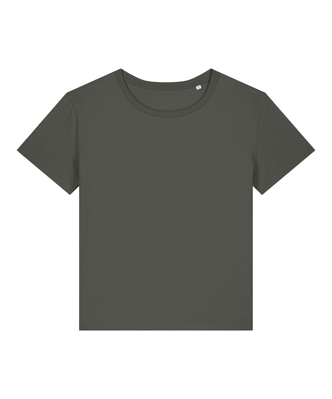 Stanley/Stella Womens Stella Serena Iconic Mid Light T Shirt STTW173 Khaki SX781 - Khaki - Customisable T-Shirt