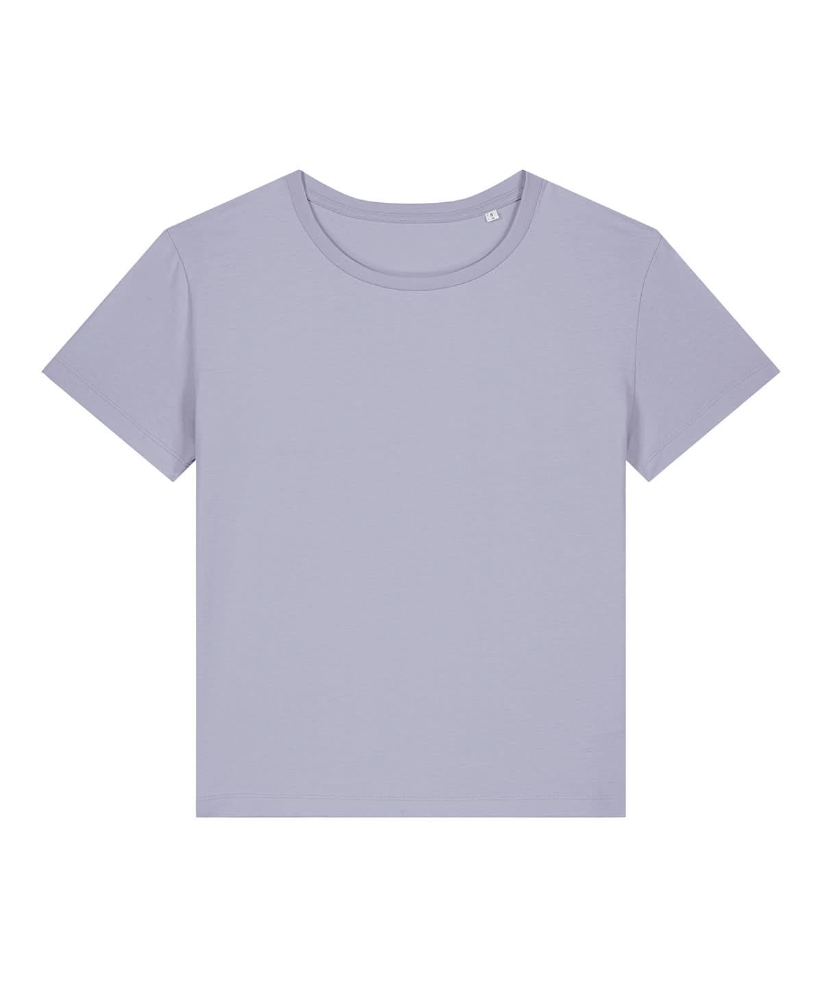 Stanley/Stella Womens Stella Serena Iconic Mid Light T Shirt STTW173 Lavender SX781 - Lavender - Customisable T-Shirt