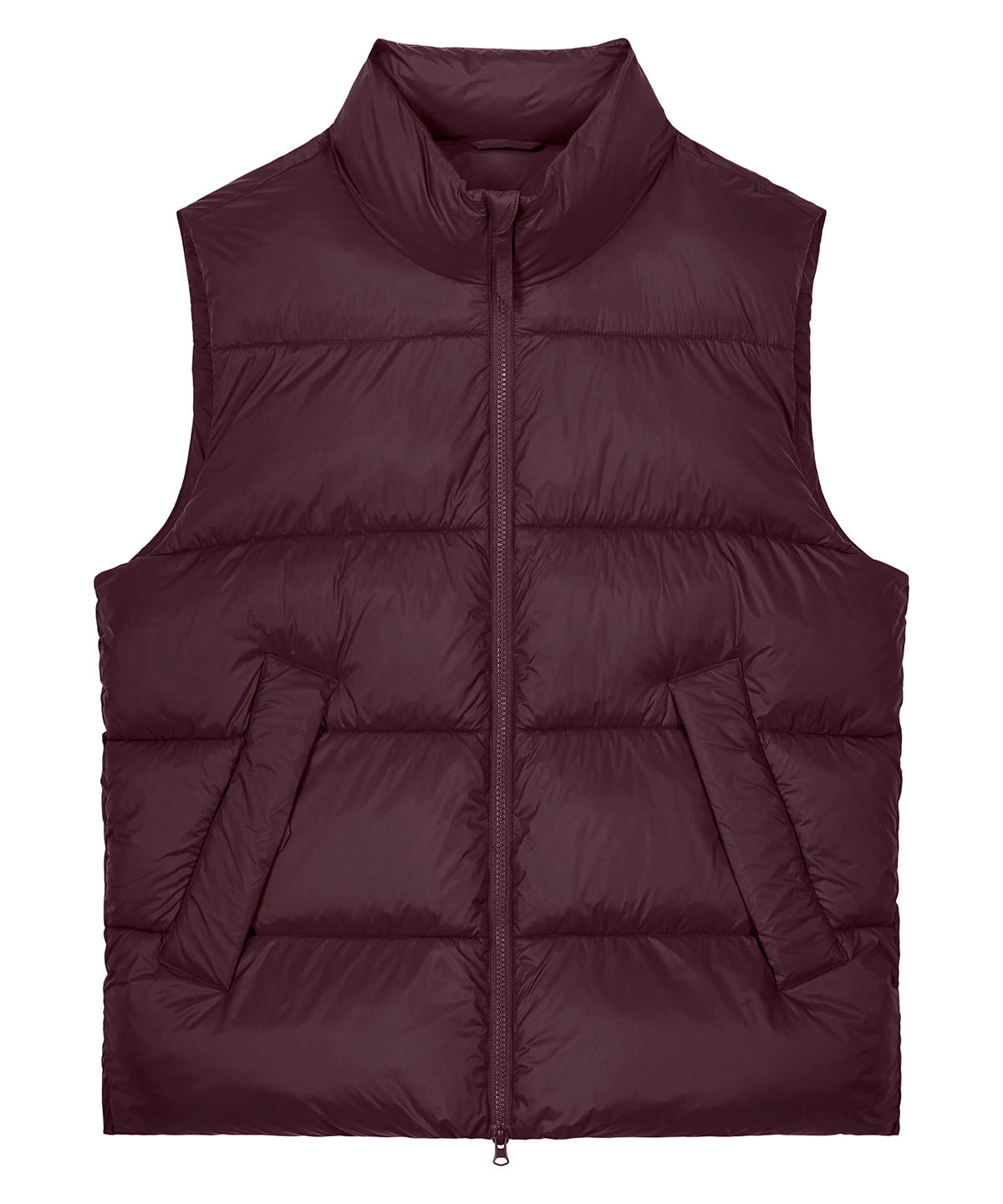 Puffer gilet 2.0 (STJU293) - SX794 - Red Brown - Customisable Gilets &amp; Body Warmers
