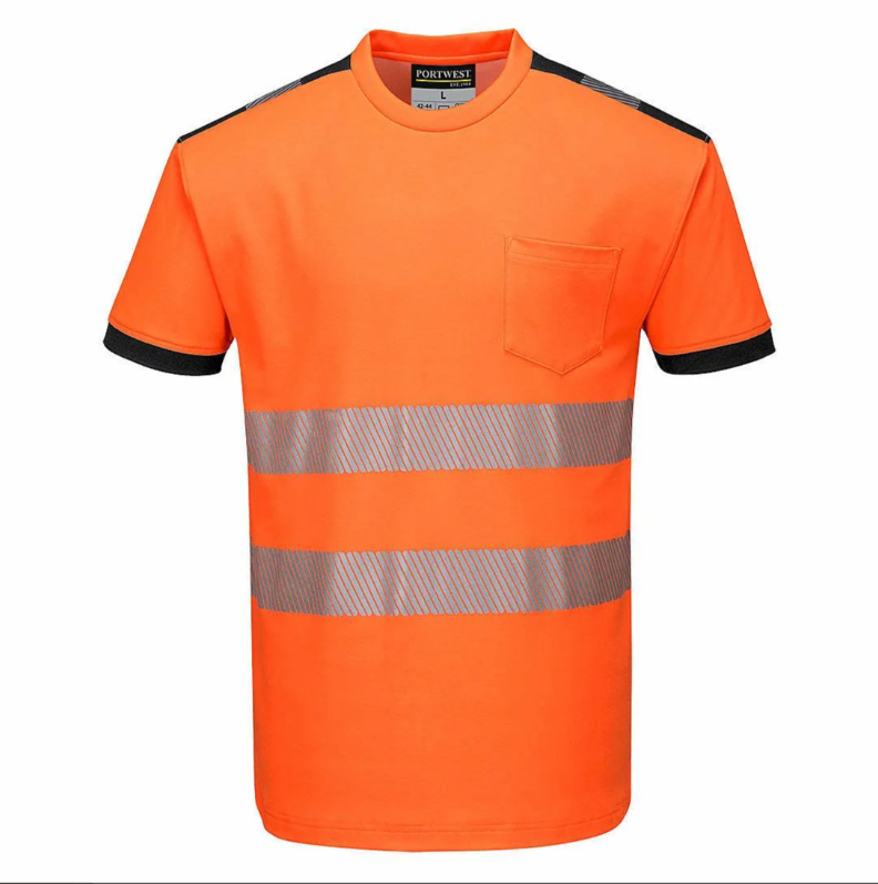 Premium Hi Vis Construction Tshirt Bundle premium hi vis construction tshirt bundle - Orange - Customisable construction
