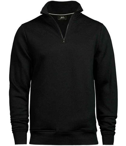 Half Zip Sweatshirt TJ5438 - Black - Customisable Sweatshirt
