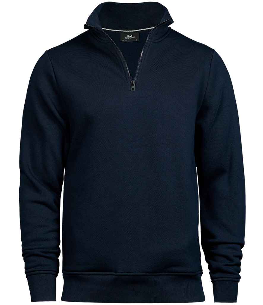 Half Zip Sweatshirt TJ5438 - Navy - Customisable Sweatshirt