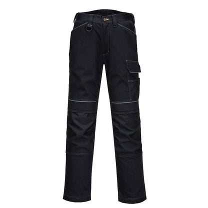 Pw3 Work Trousers T601 - Black - Customisable Work Trousers