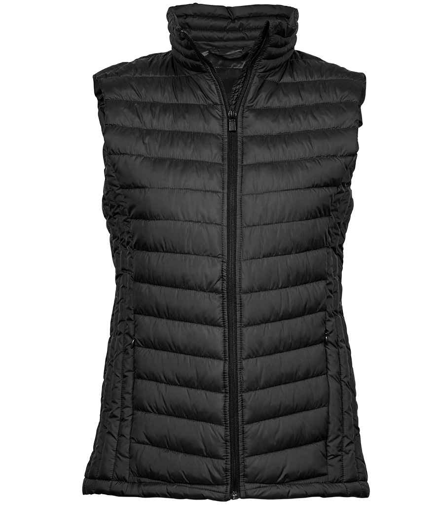 Ladies Zepelin Padded Bodywarmer TJ9633 - Black - Customisable Bodywarmers