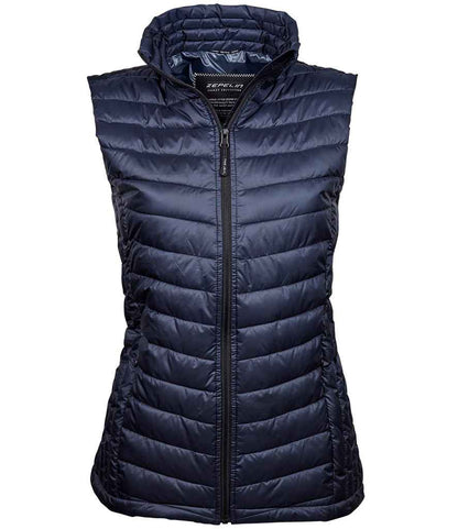 Ladies Zepelin Padded Bodywarmer TJ9633 - Deep Navy - Customisable Bodywarmers