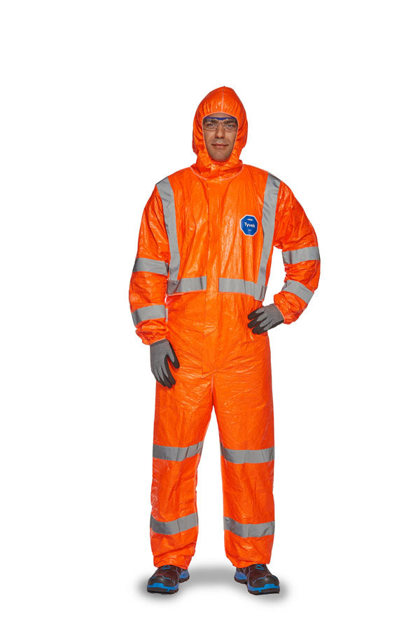 TYVEK 500 HOODED COVERALL - - Customisable Coveralls