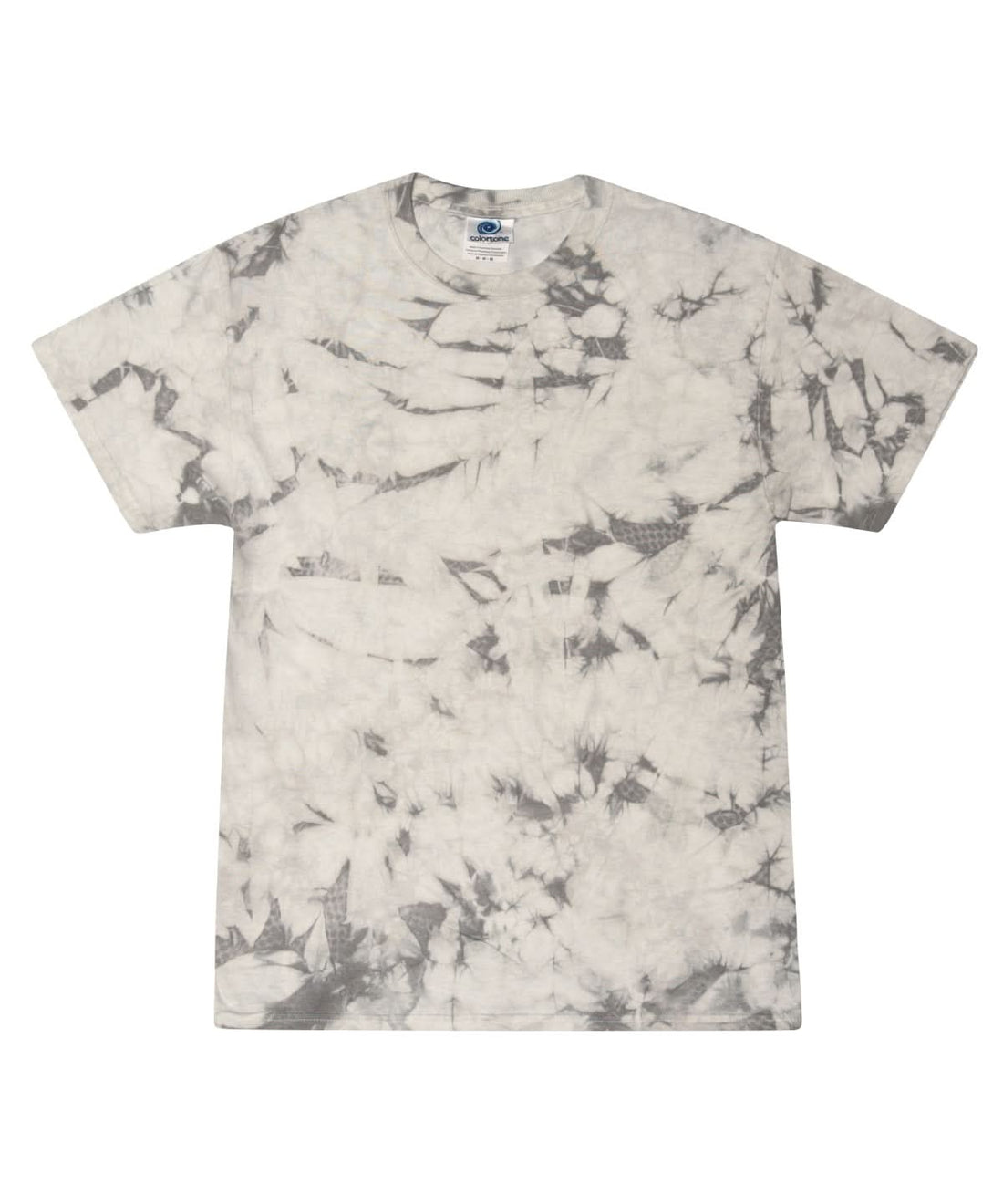 Colortone Tie Dye Shirt Crystal Silver TD02M - Crystal Silver - Customisable T-Shirt