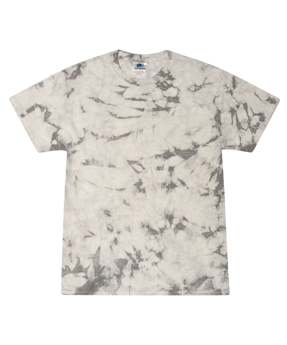 Colortone Tie Dye Shirt Crystal Silver TD02M - Crystal Silver - Customisable T-Shirt