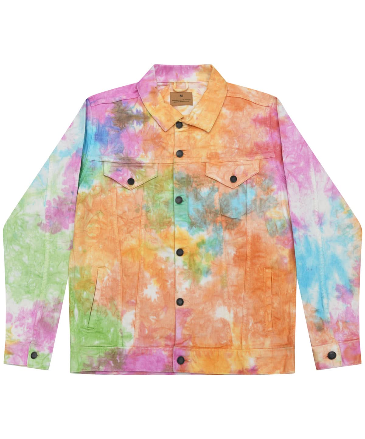 Colortone Tie dye denim jacket td32m - Eternity - Customisable Jacket