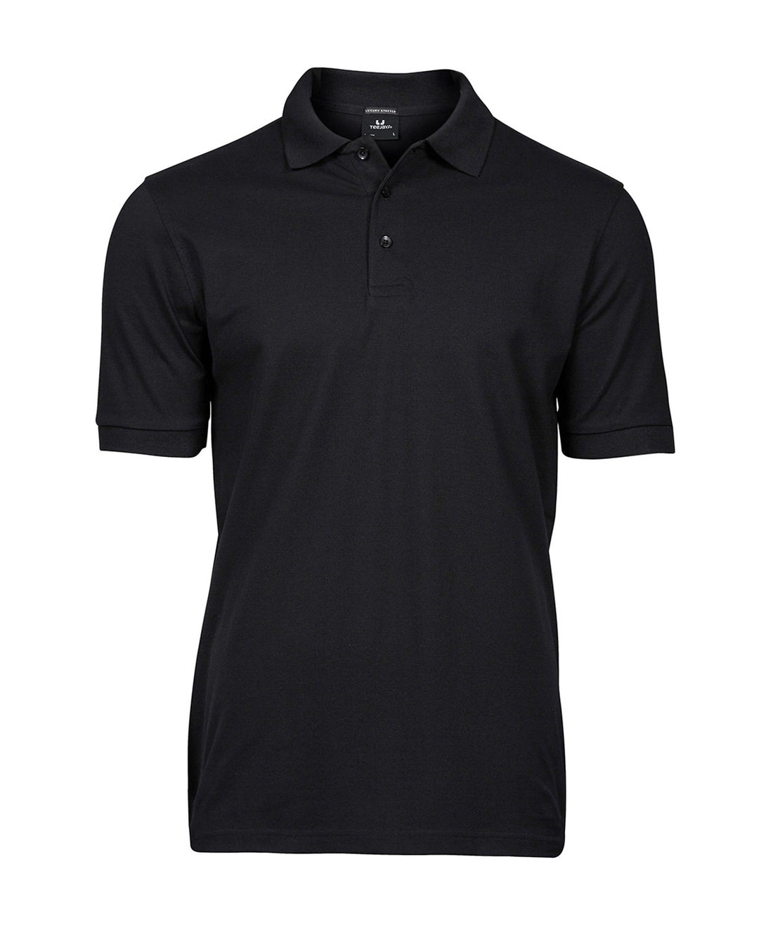 Mens Luxury Stretch Polo Shirt - TJ1405 - black - Customisable Polo Shirts