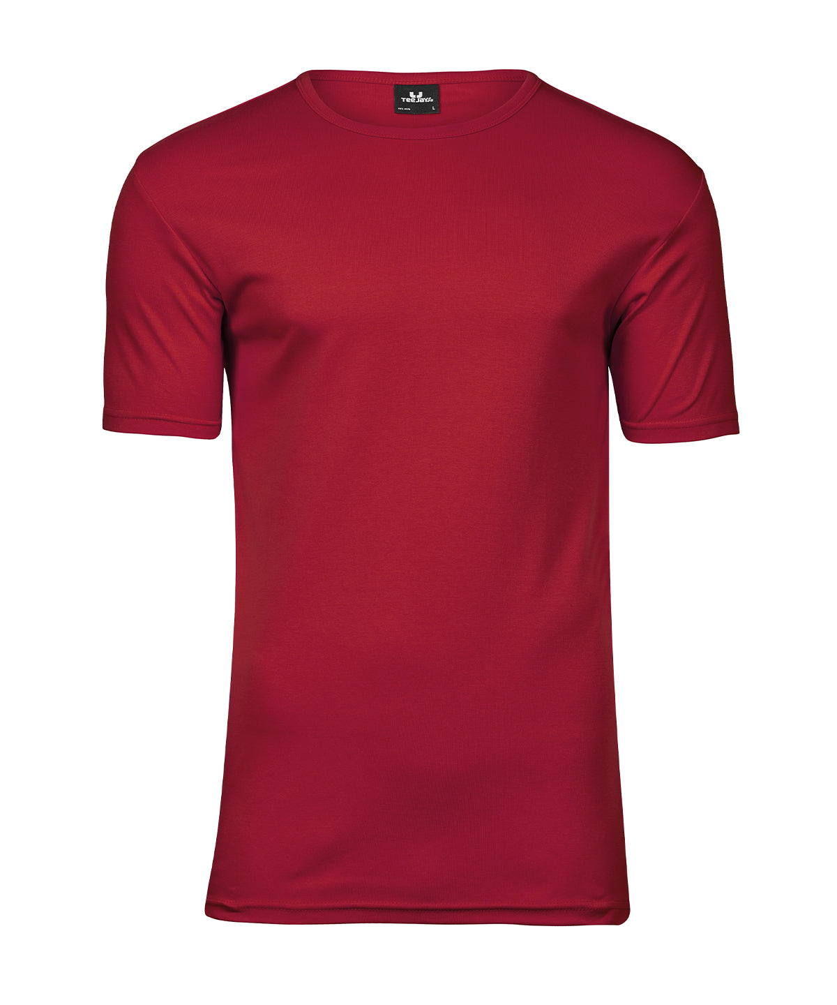Mens Interlock Tee - TJ520 - Deep Red - Customisable T-Shirt