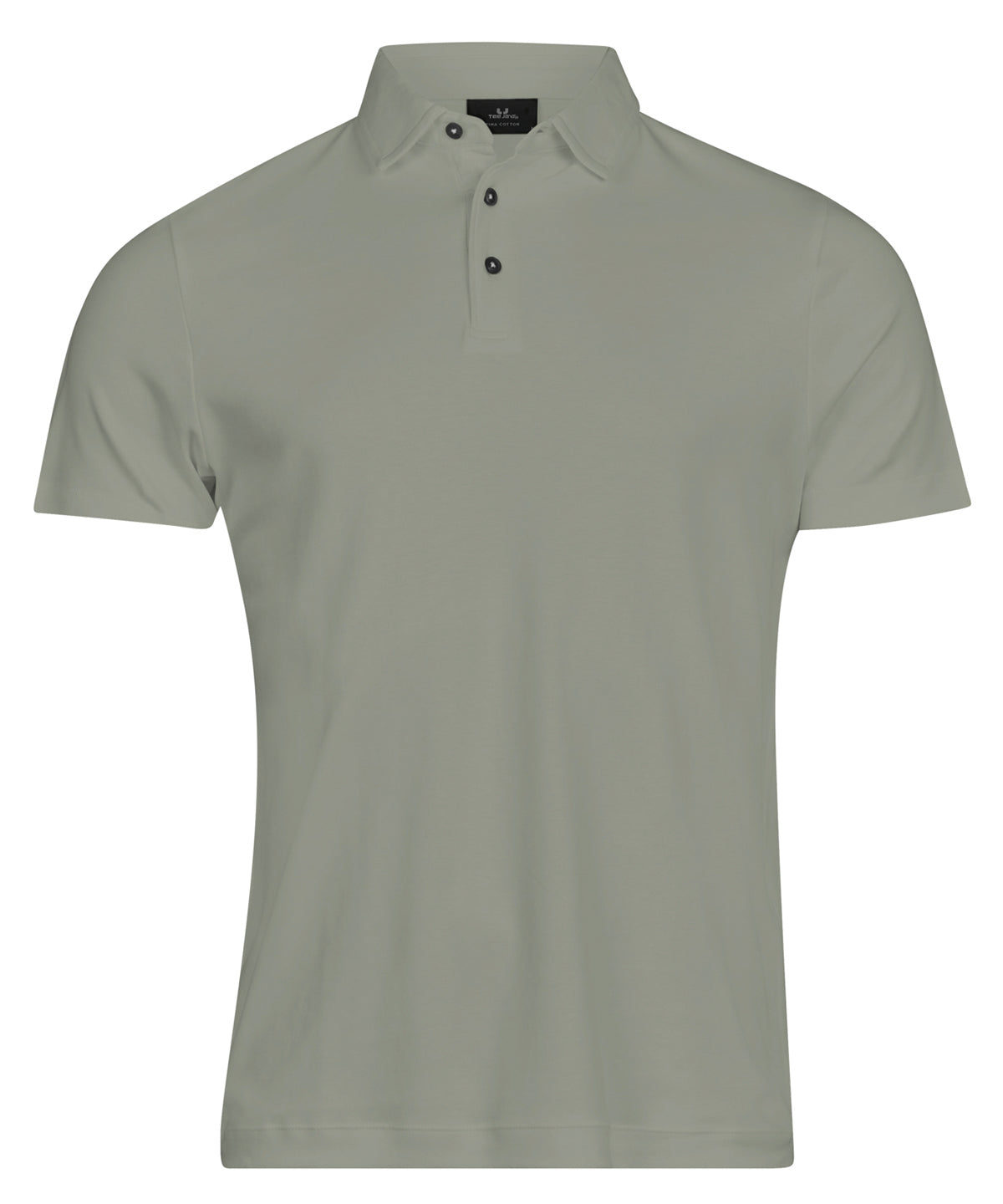 Mens Pima Cotton Polo - TJ1440 - Sage - Customisable Polo Shirts