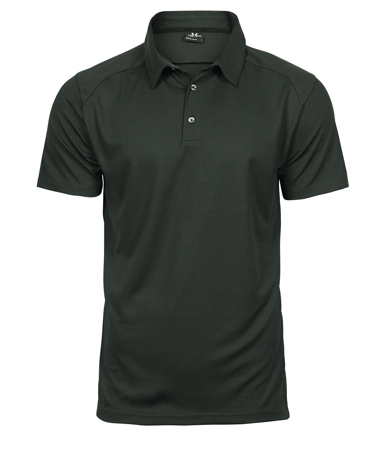 Mens Luxury Sport Polo - TJ7200 - Dark Green - Customisable Polo Shirts