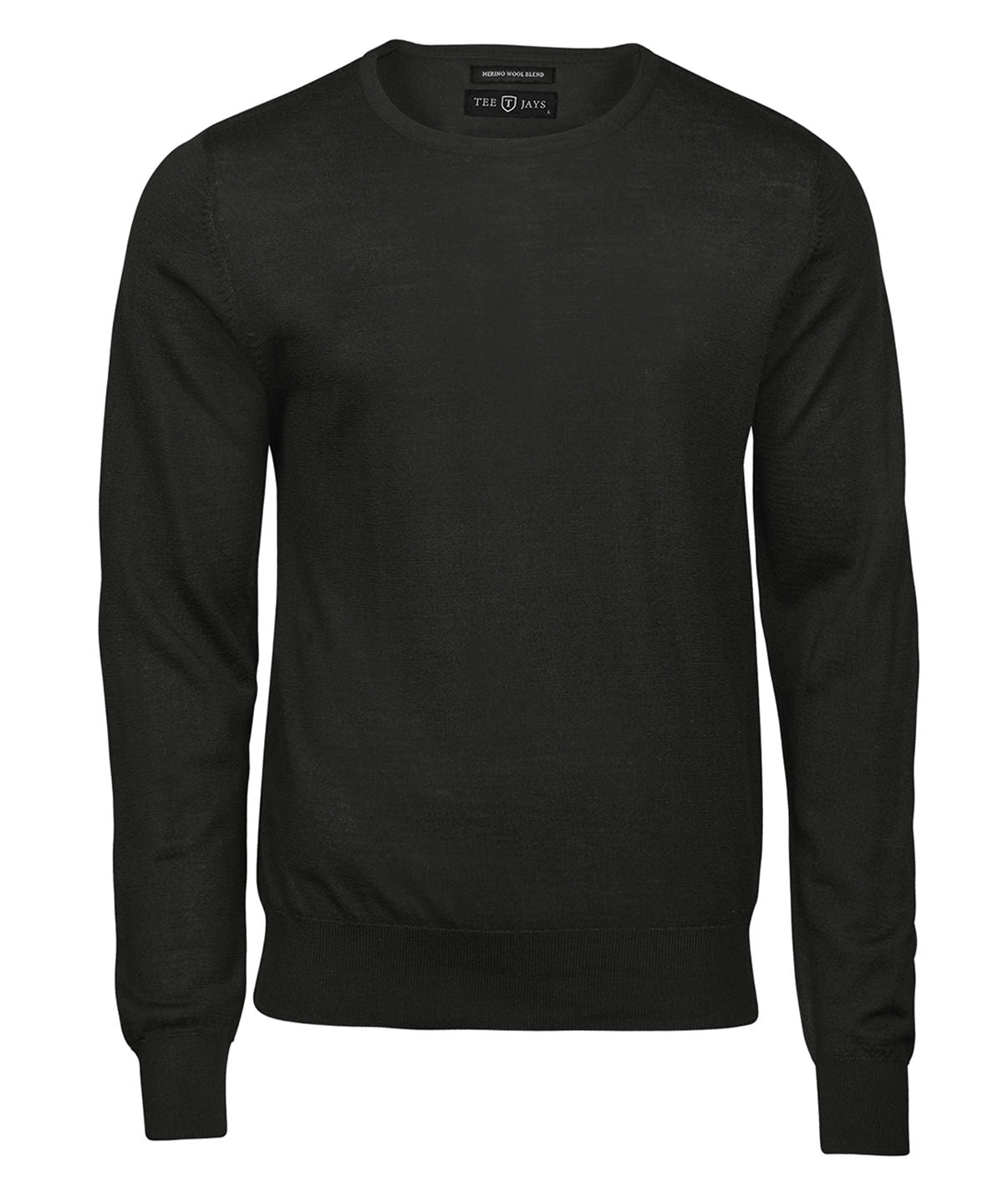 Mens Crew Neck Knitted Sweater - TJ6000 - Pine - Customisable Jumper
